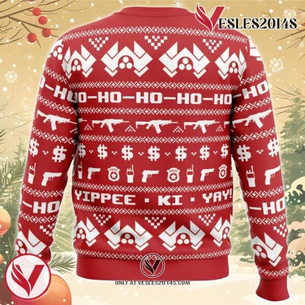 McClane Winter Die Hard Ugly Christmas Sweater, Unique Christmas Gift For Fans - Vesles2014S 1