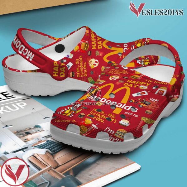 McDonald Crocs Crocband Clogs Shoes Comfortable For Men Women and Kids IF5, Unique Gift From  Vesles2014S 2
