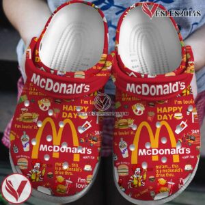 McDonald Crocs Crocband Clogs Shoes Comfortable For Men Women and Kids IF5, Unique Gift From  Vesles2014S