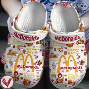McDonald’s Crocs Crocband Clogs Shoes Comfortable For Men Women and Kids Style 1, Unique Gift From  Vesles2014S