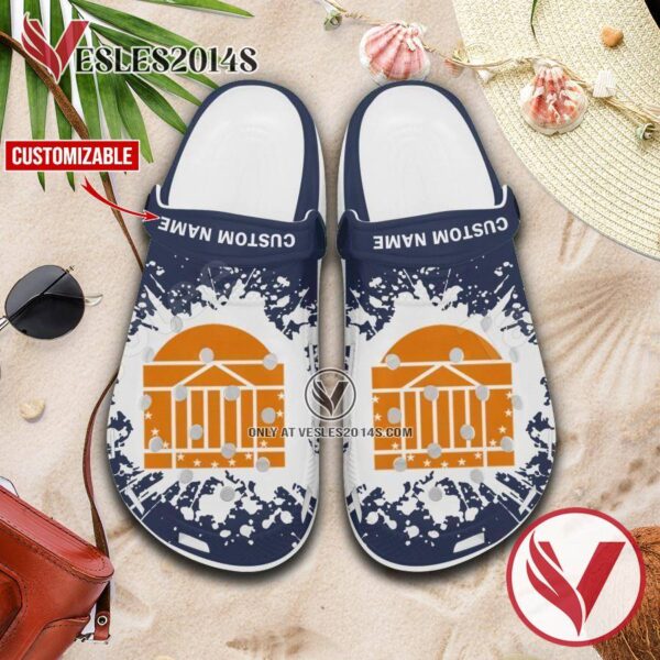 McIntire School of Commerce Crocs Classic Clogs, Unique Footwear For Fans - Vesles2014S 1