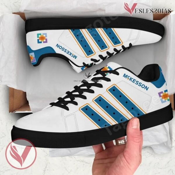 McKesson Corporation Print Stan Smith Shoes, Best Sneaker For Fans - Vesles2014s
