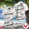 McLaren F1 Racing White Hawaiian Shirt And Short, Unique Gifts For Friends - Vesles2014S 1