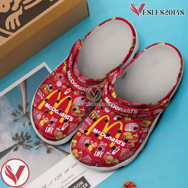 Mcdonald Crocs Crocband Clogs Shoes Comfortable For Men Women and Kids, Unique Gift From  Vesles2014S 2