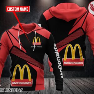 Mcdonald's Uniform Custom Hoodie Style 12 - Vesles2014S