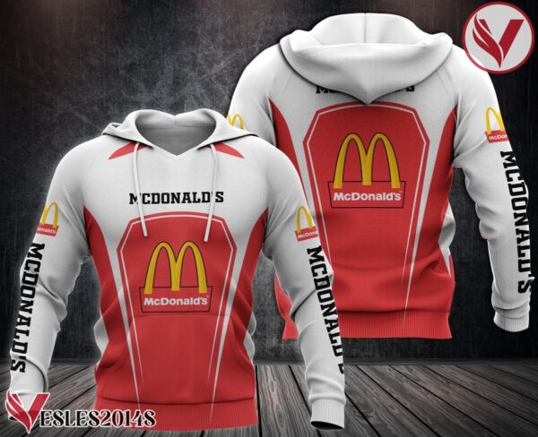 Mcdonald's Uniform Custom Hoodie Style 12 - Vesles2014S