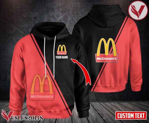 Mcdonald's Uniform Custom Hoodie Style 15 - Vesles2014S