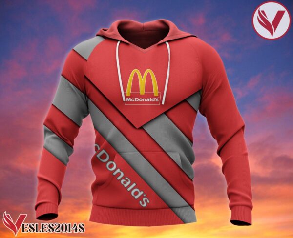 Mcdonald's Uniform Custom Hoodie Style 15 - Vesles2014S