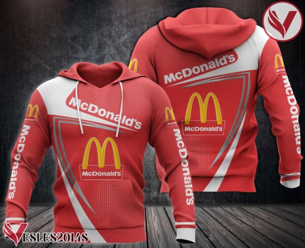 Mcdonald's Uniform Custom Hoodie Style 16 - Vesles2014S