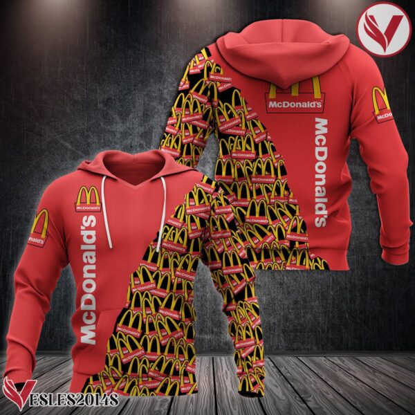 Mcdonald's Uniform Custom Hoodie Style 17 - Vesles2014S