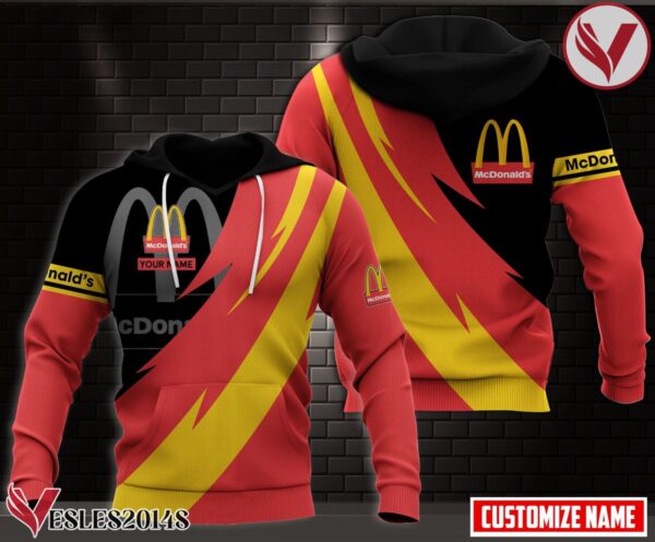 Mcdonald's Uniform Custom Hoodie Style 18 - Vesles2014S