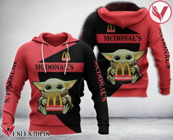 Mcdonald's Uniform Custom Hoodie Style 2 - Vesles2014S
