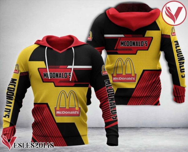 Mcdonald's Uniform Custom Hoodie Style 4 - Vesles2014S