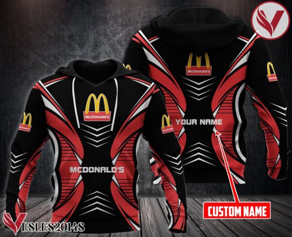 Mcdonald's Uniform Custom Hoodie Style 5 - Vesles2014S