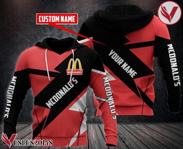 Mcdonald's Uniform Custom Hoodie Style 6 - Vesles2014S
