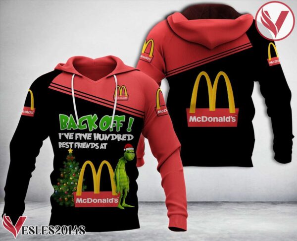 Mcdonald's Uniform Custom Hoodie Style 8 - Vesles2014S