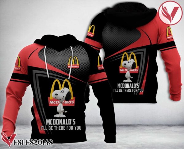 Mcdonald's Uniform Custom Hoodie Style 9 - Vesles2014S