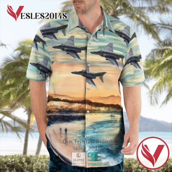 Mcdonnell Douglas F 4 Phantom Ii Casual Hawaiian Shirt, Best Gifts For Summer Vesles2014S 3