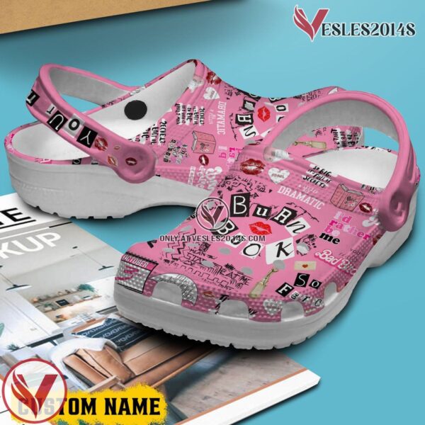 Mean Girls The Burn Book Hardcover Ruled Journal Crocs Crocband Clogs Shoes Comfortable For Men Women and Kids, Unique Gift From  Vesles2014S 2