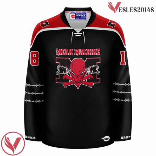 Mean Machine Paul Crewe  Hockey Jersey - Vesles2014S 2