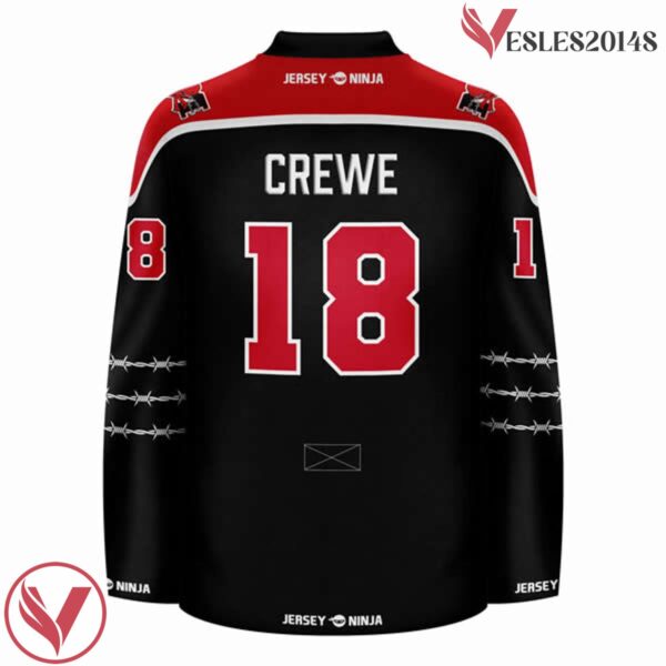 Mean Machine Paul Crewe  Hockey Jersey - Vesles2014S 3