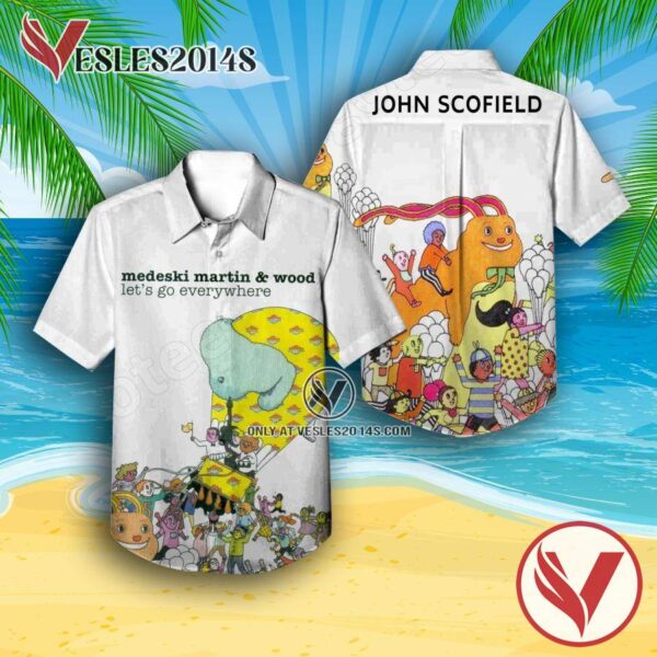 Medeski Martin And Wood Let’s Go Everywhere Album Cover Hawaiian Shirt, Unique Gifts For Music Lovers - Vesles2014S