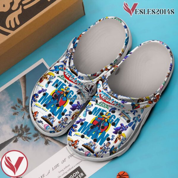 Mega Man ZX Game Crocs Crocband Clogs Shoes Comfortable For Men Women and Kids Style 1, Unique Gift From  Vesles2014S 3