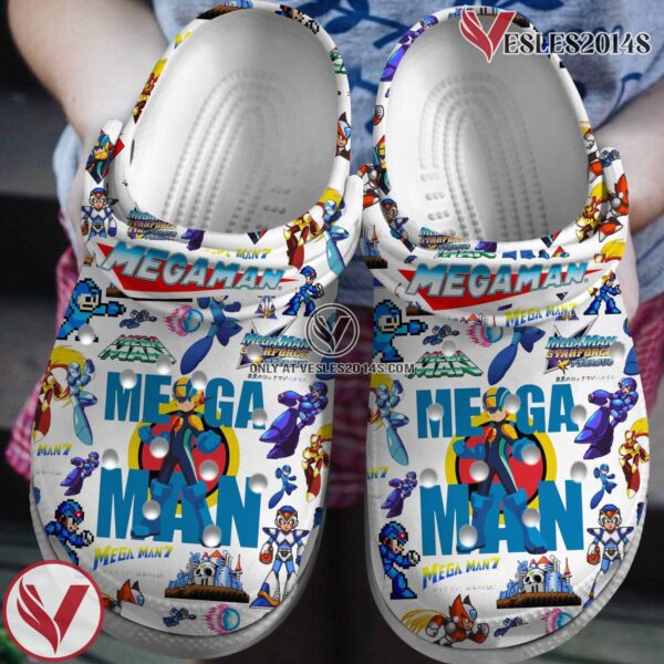 Mega Man ZX Game Crocs Crocband Clogs Shoes Comfortable For Men Women and Kids Style 1, Unique Gift From  Vesles2014S