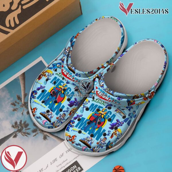 Mega Man ZX Game Crocs Crocband Clogs Shoes Comfortable For Men Women and Kids Style 2, Unique Gift From  Vesles2014S 3
