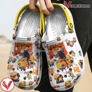 Mega Minions Cartoon Crocs Crocband Clogs Shoes Comfortable For Men Women and Kids, Unique Gift From  Vesles2014S 2