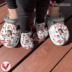 Megan Thee Stallion Music Crocs Crocband Clogs Shoes, Unique Gifts For Fans Style 1 - Vesles2014S 2