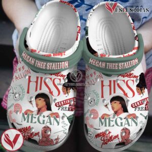 Megan Thee Stallion Music Crocs Crocband Clogs Shoes, Unique Gifts For Fans Style 1 - Vesles2014S