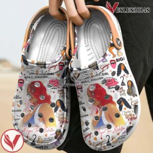 Megan Thee Stallion Music Crocs Crocband Clogs Shoes, Unique Gifts For Fans Style 3 - Vesles2014S 3