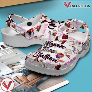 Megan Thee Stallion Music Crocs Crocband Clogs Shoes, Unique Gifts For Fans Style 4 - Vesles2014S 3