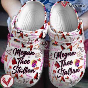 Megan Thee Stallion Music Crocs Crocband Clogs Shoes, Unique Gifts For Fans Style 4 - Vesles2014S