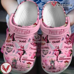 Melanie Martinez Singer Music Crocs Crocband Clogs Shoes, Unique Gifts For Fans Style 4 - Vesles2014S