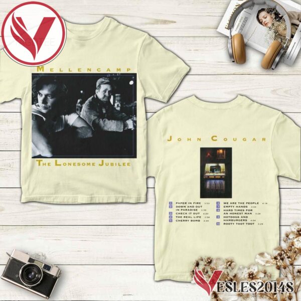 Mellencamp The Lonesome Jubilee Album Cover Shirt, Perfect Gifts For Music Lovers - Vesles2014S
