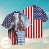 Memorial Day 4th Of July Independence Day Veteran And Jesus For Men And Women Graphic Print Short Sleeve Hawaiian Casual Shirt Vesles2014S
