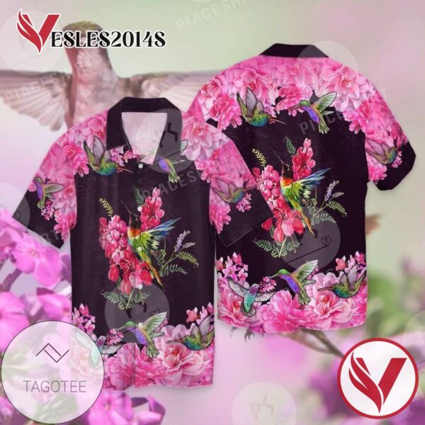 Memorial Day Hummingbird For Men And Women Graphic Print Short Sleeve Hawaiian Casual Shirt Vesles2014S 1
