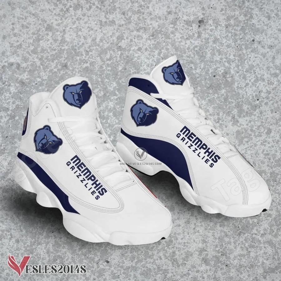 Memphis Grizzlies Air Jordan 13 Shoes, Best Sneaker Gifts For Fans - Vesles2014s 1