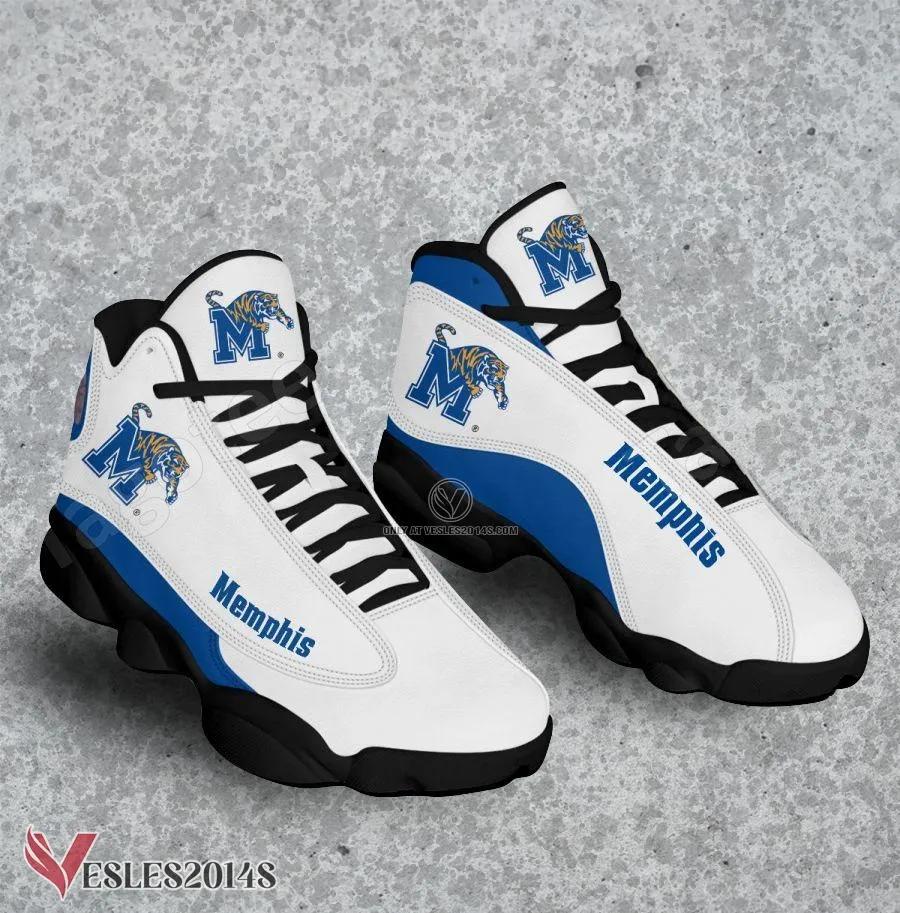 Memphis NCAA Logo Air Jordan 13 Shoes, Best Sneaker Gifts For Fans - Vesles2014s 1