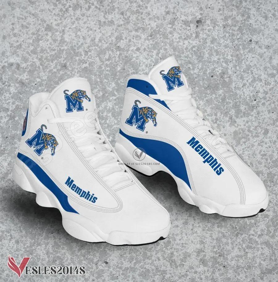 Memphis NCAA Logo Air Jordan 13 Shoes, Best Sneaker Gifts For Fans - Vesles2014s
