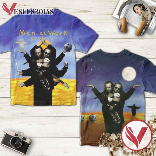Men At Work Brazil Album Cover Shirt, Perfect Gifts For Music Lovers - Vesles2014S