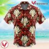 Meowth Pokemon Hawaiian Button Up Shirt, Perfect Gifts For Anime Lovers - Vesles2014S