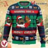 Meowy Catmas Alf Ugly Christmas Sweater, Unique Christmas Gift For Fans - Vesles2014S