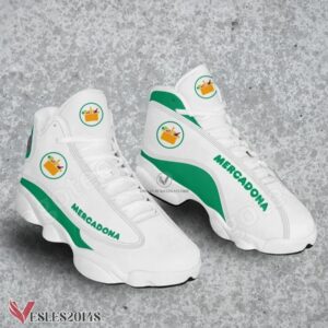Mercadona Logo Air Jordan 13 Shoes, Best Sneaker Gifts For Fans - Vesles2014s