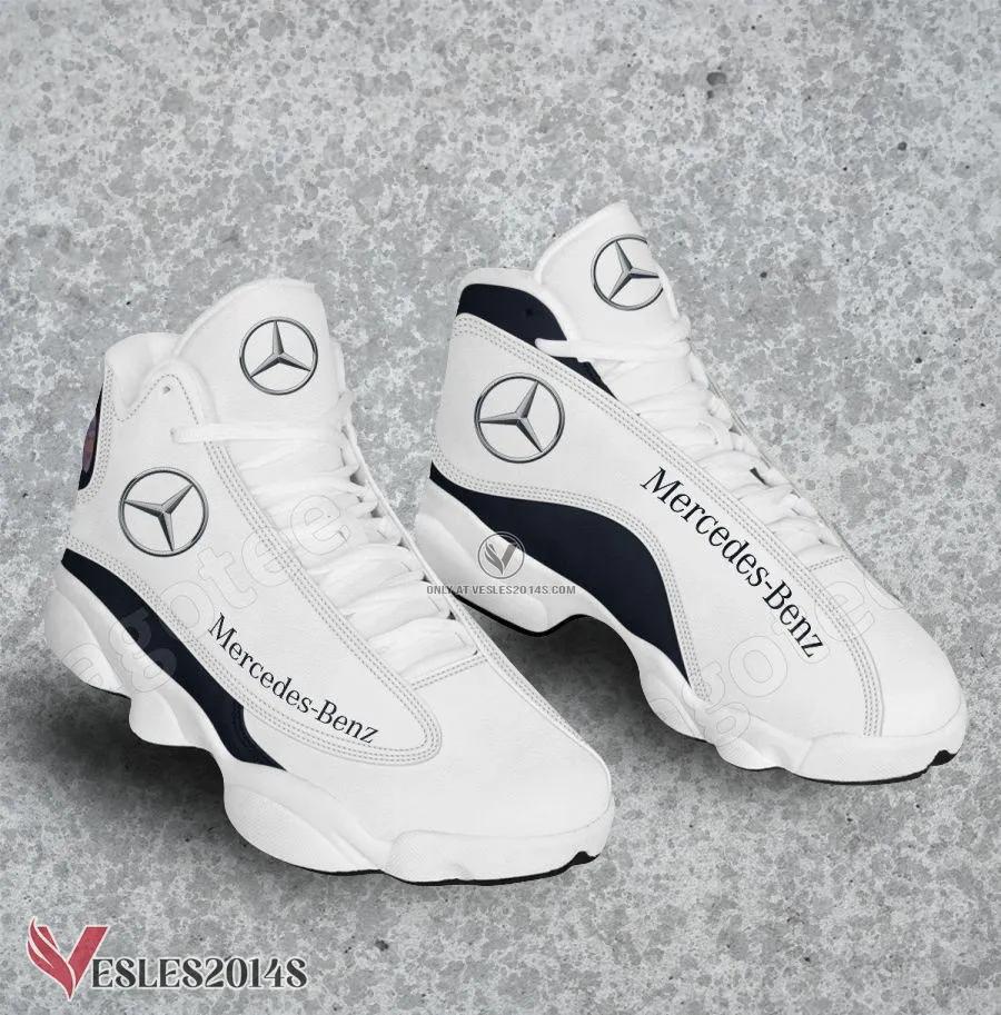 Mercedes-Benz Logo Air Jordan 13 Shoes, Best Sneaker Gifts For Fans - Vesles2014s