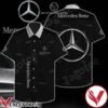 Mercedes-benz Car Print Black Hawaiian Shirt, Unique Gifts For Friends - Vesles2014S 1