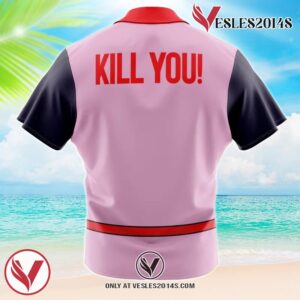Mercenary Tao Dragon Ball Z Hawaiian Button Up Shirt, Perfect Gifts For Anime Lovers - Vesles2014S 1