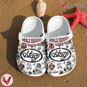 Merle Haggard Music Crocs Crocband Clogs Shoes, Unique Gifts For Fans Style 1 - Vesles2014S 4